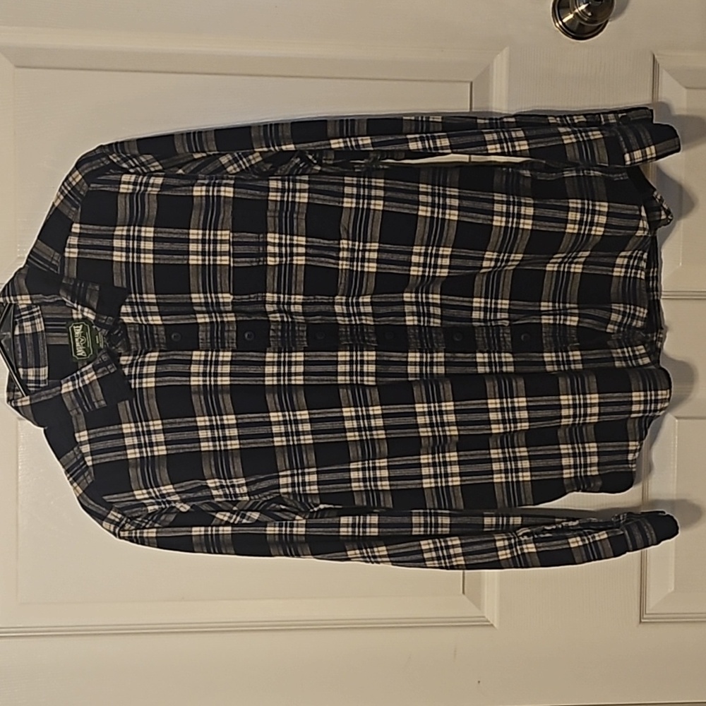 American Eagle flannel, button-down long sleeve shirt